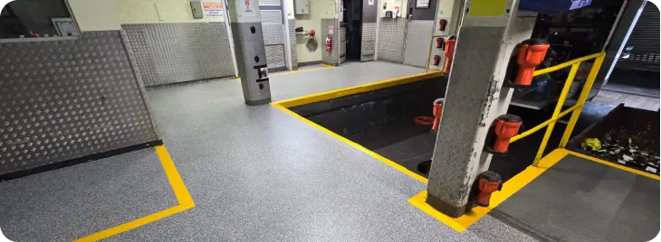 Line marking in Perth by Fama Floor Resurfacing